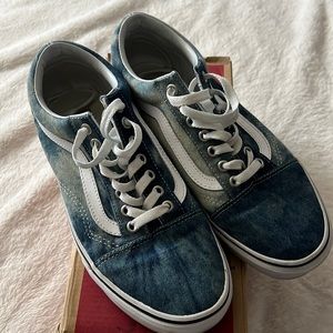 Denim low Vans womens size 9